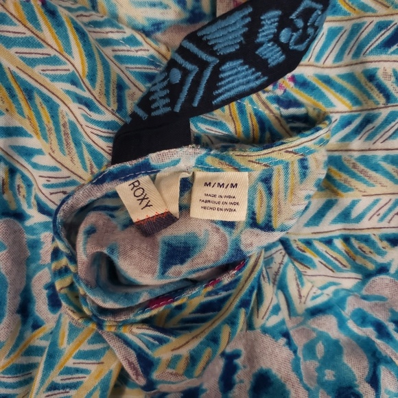 Roxy Psychadelic Cuba High Neck Halter Top - Picture 5 of 8